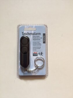 Sleutelhanger met alarm 120 dB